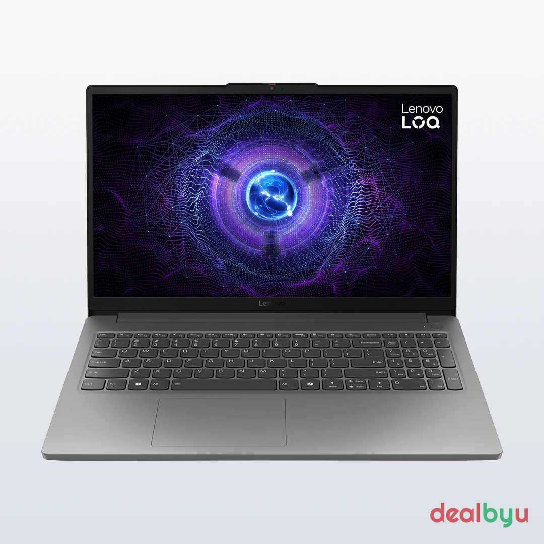 Lenovo LOQ 15IAX9E — Core i5-12450HX, 16 GB / 512 GB, RTX 3050A 4 GB, 15.6" FHD 144 Hz 100% sRGB, Luna Grey (83LK009VIN)
