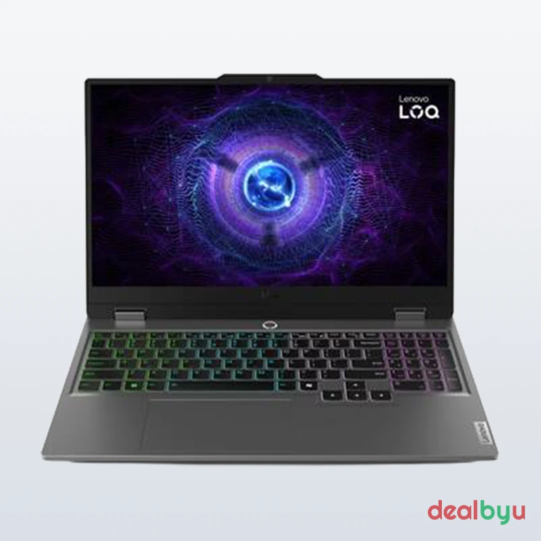 Lenovo LOQ 15IRX9 — Core i7-13650HX, 16 GB / 1 TB, RTX 4060 8 GB, 15.6" FHD 144 Hz 100% sRGB, Luna Grey (83DV01BHIN)