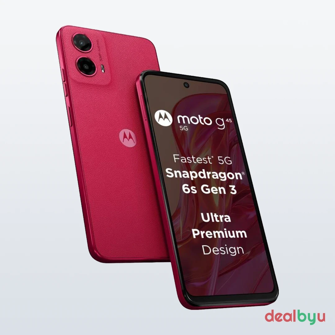 Motorola Moto G45 5G — Snapdragon 6s Gen 3, 8 GB / 128 GB, 6.5" 120 Hz, 5000 mAh