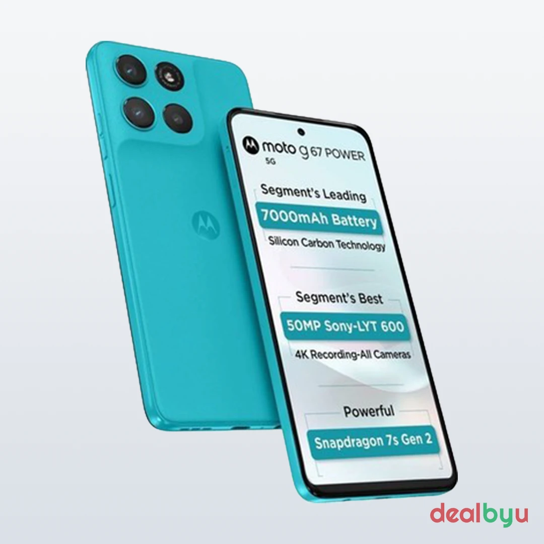 Motorola Moto G67 Power 5G — Snapdragon 7s Gen 2, 8 GB / 128 GB, 6.7" 120 Hz, 7000 mAh