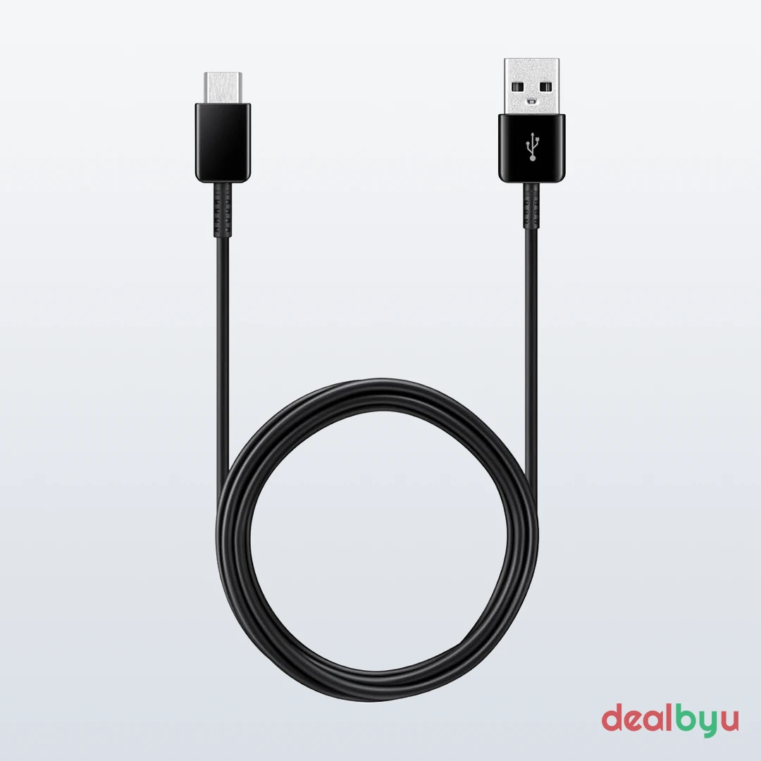 Samsung Cable Type-C (EP-DG930) — USB-A to USB-C, Black, ~1.5 m