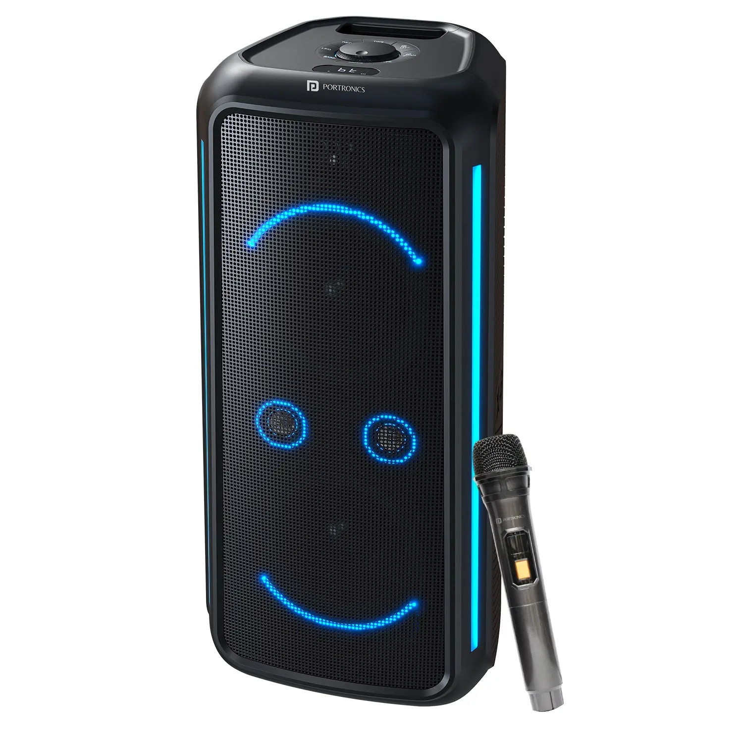 Portronics Iron Beats 5 Prime — Bluetooth Speaker, 250 W, 6 H