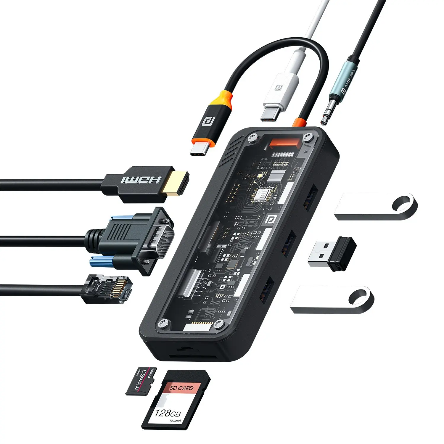 Portronics Mport View Three