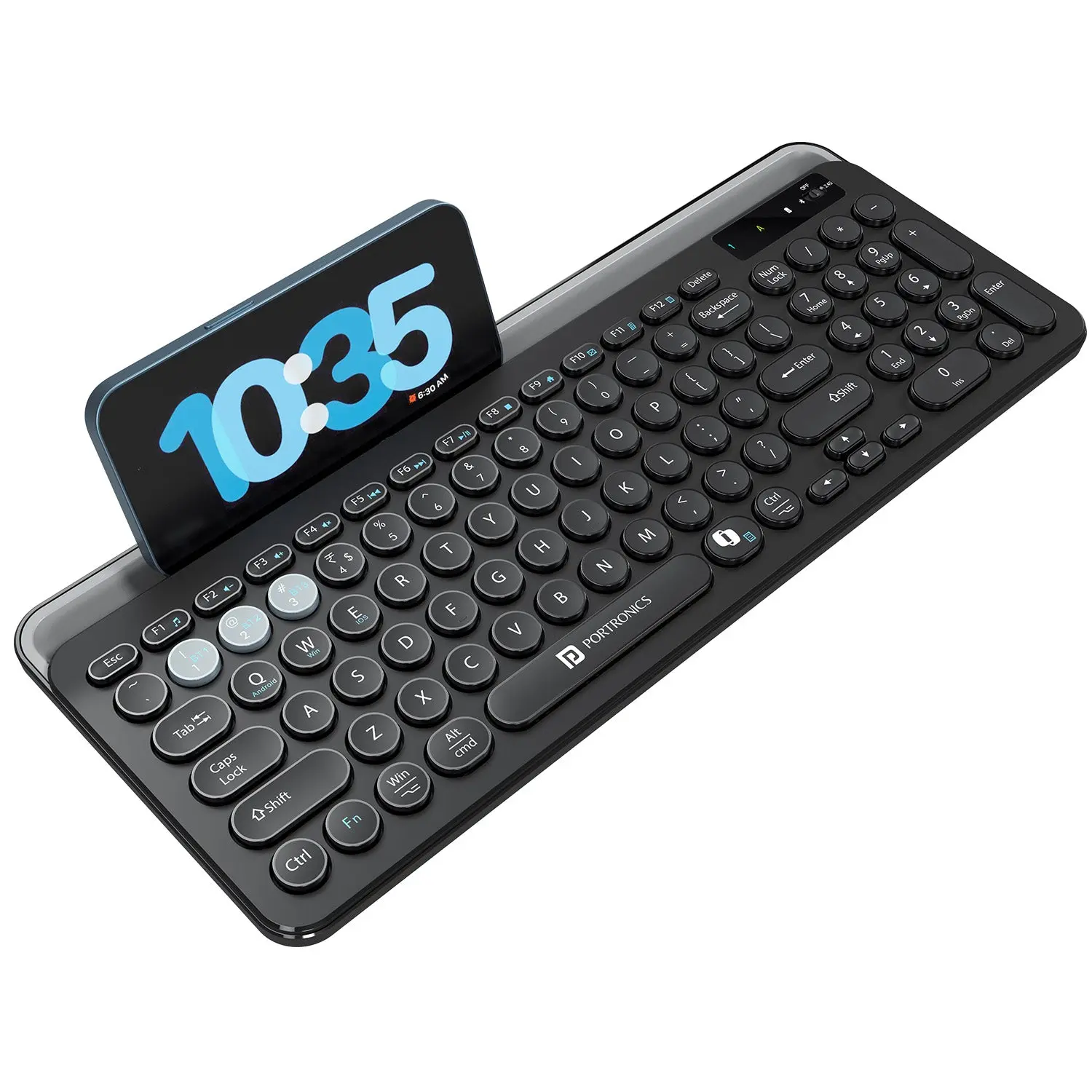Portronics Bubble 3.0 — Wireless Keyboard, multi-device wireless