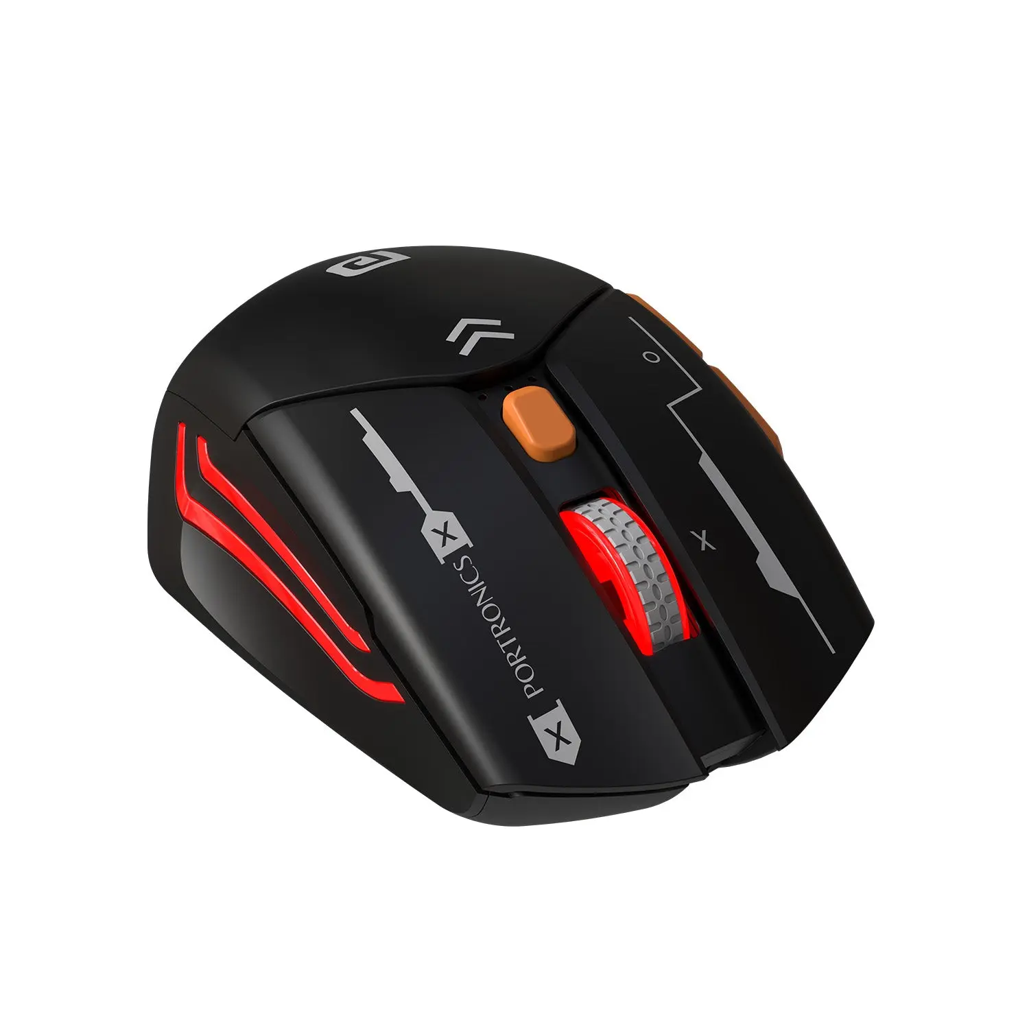 Portronics Vader Max — Multi-device Wireless Gaming Mouse, 2,400 DPI, RGB