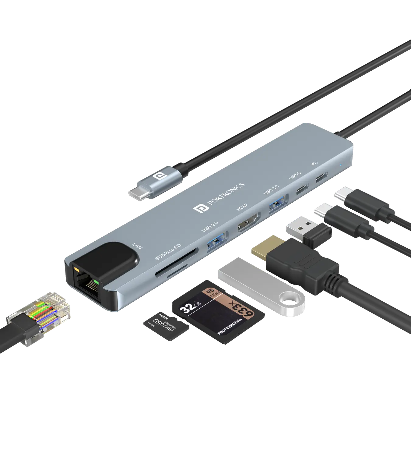 Portronics Mport 8