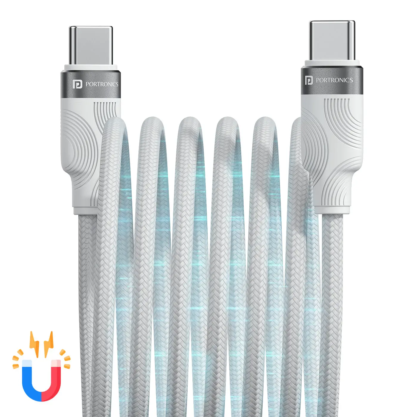 Portronics Maglink C Square