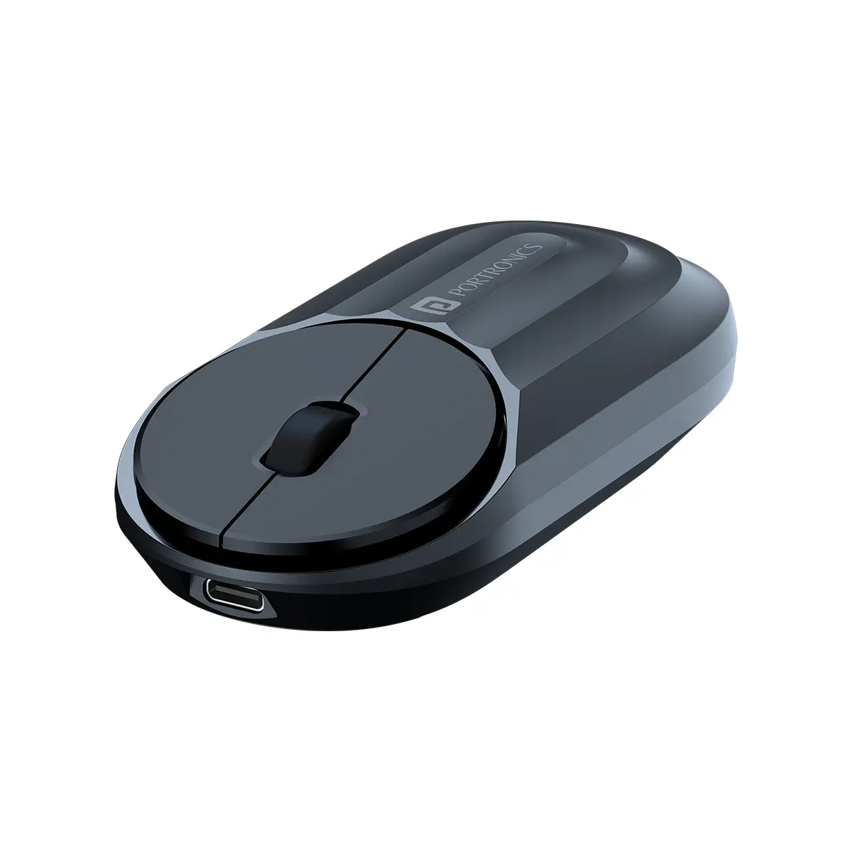 Portronics Toad 6 — Multi-device Wireless Optical Mouse, 70 g lightweight