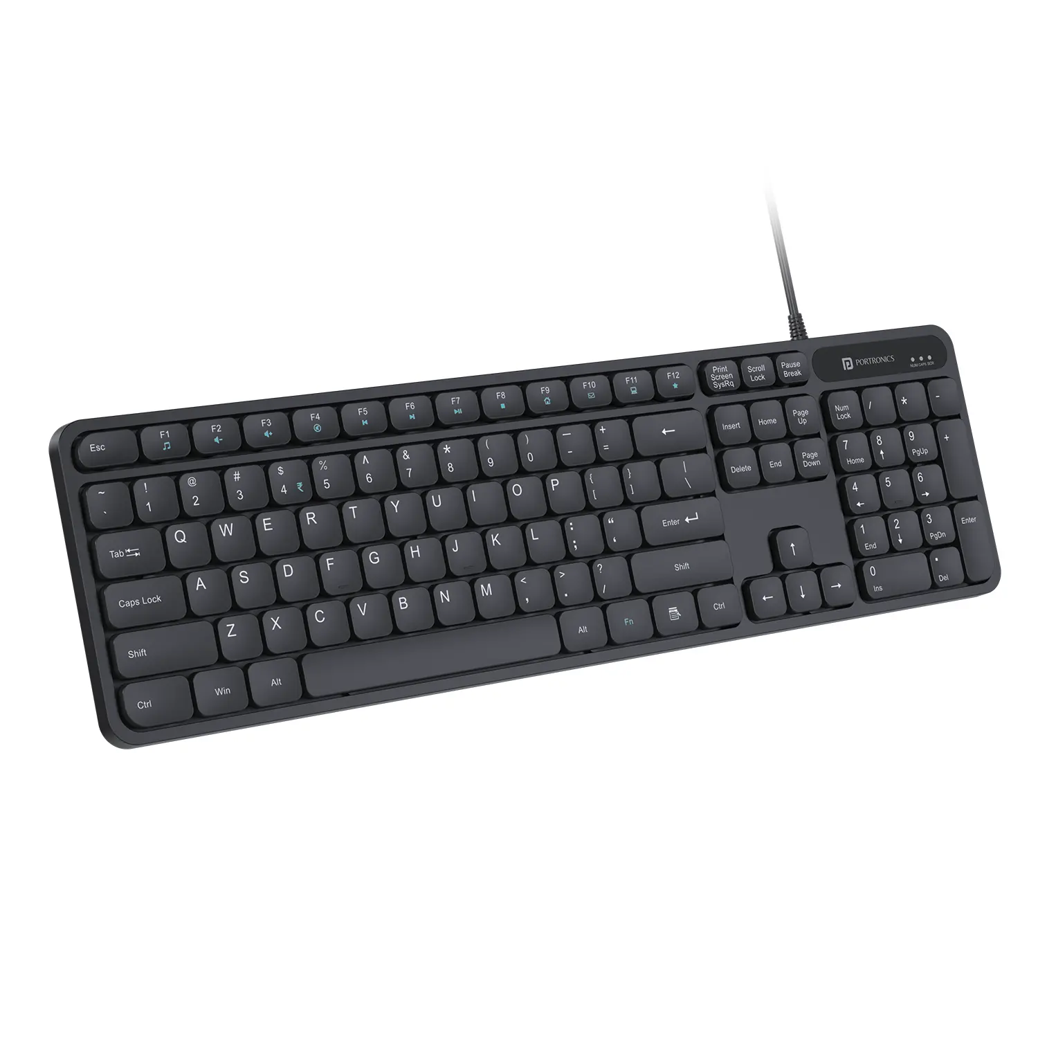 Portronics Ki-Pad 3 — Multimedia Keyboard