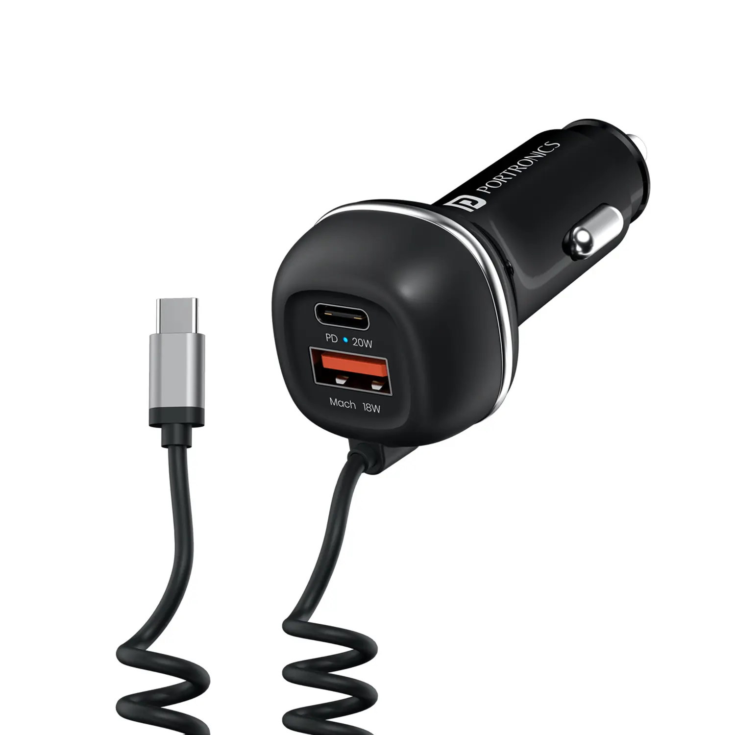 Portronics Car Power 1C