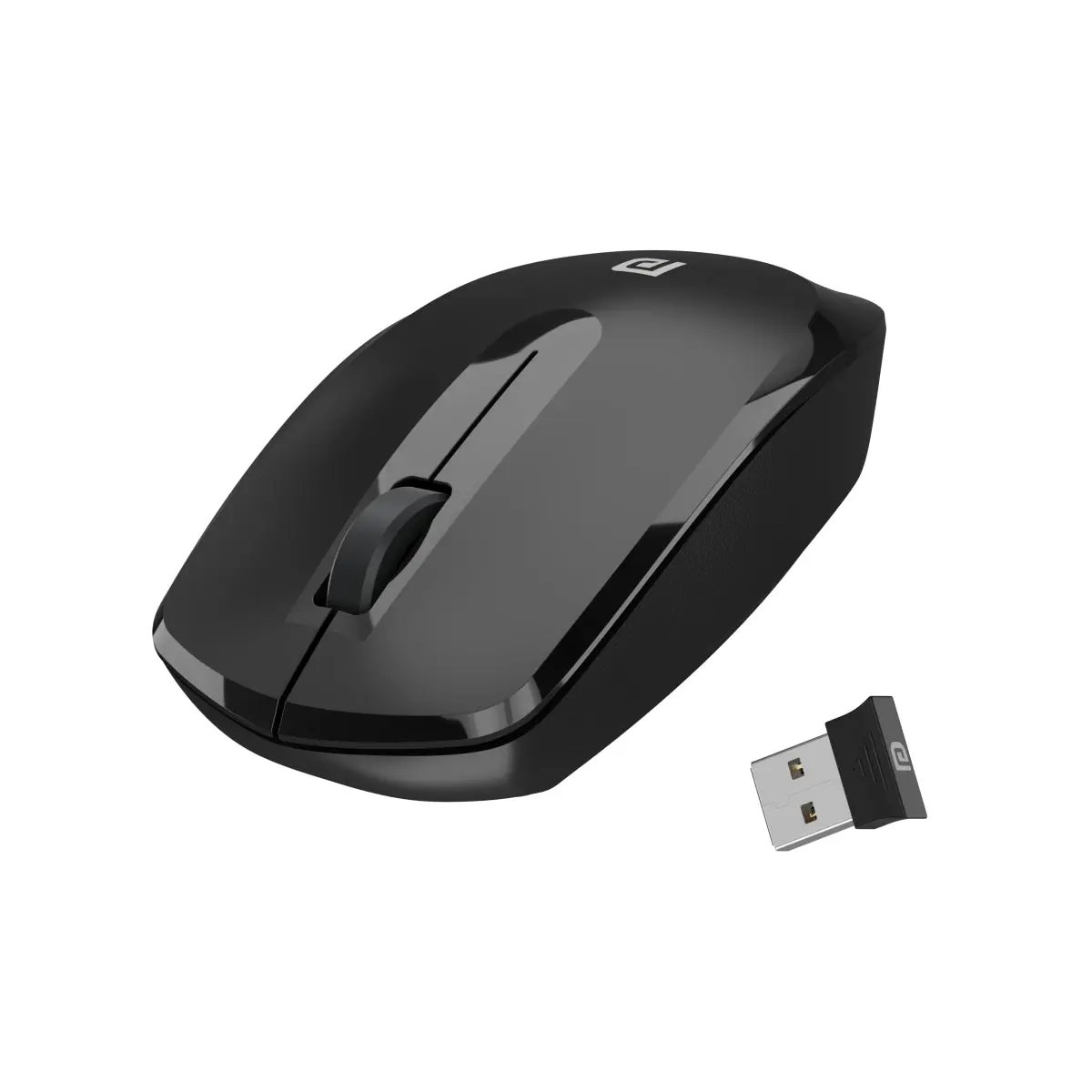 Portronics Toad 25 — Wireless Optical Mouse, 60 g lightweight
