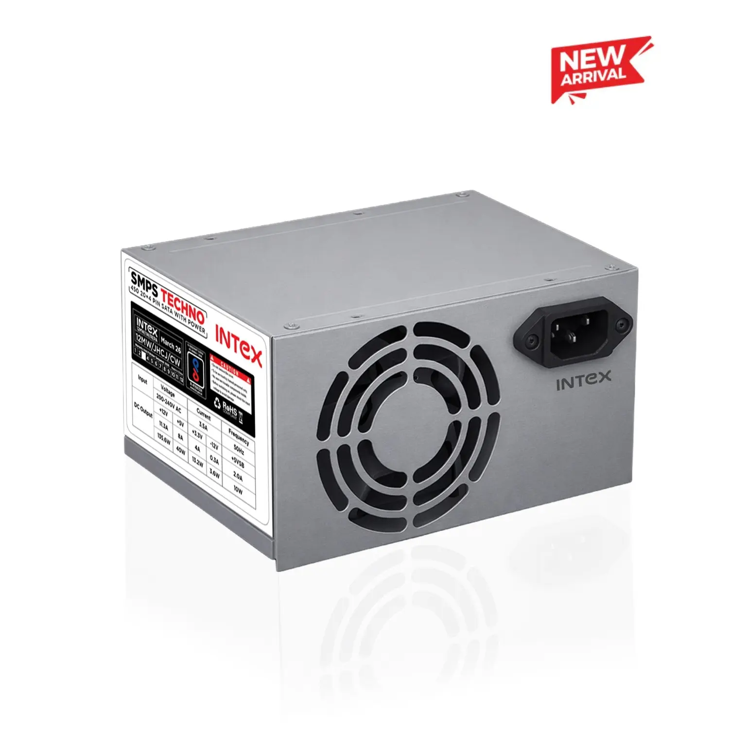 Intex SMPS Techno 450W Power Supply