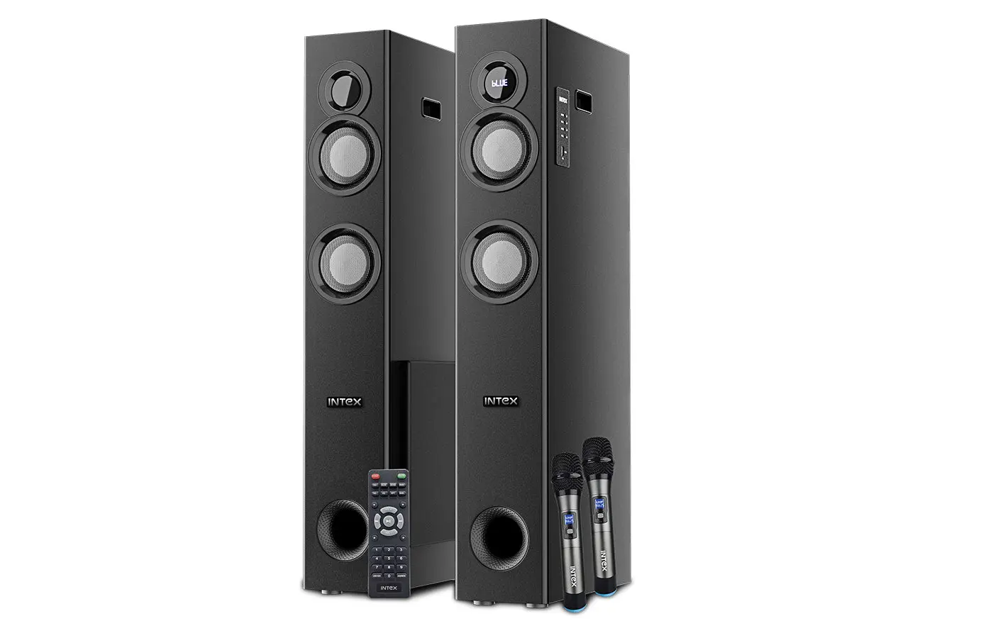 Intex Titan 1500 D (TW 13503) FMUB - 2.0 Tower Speaker (150W)