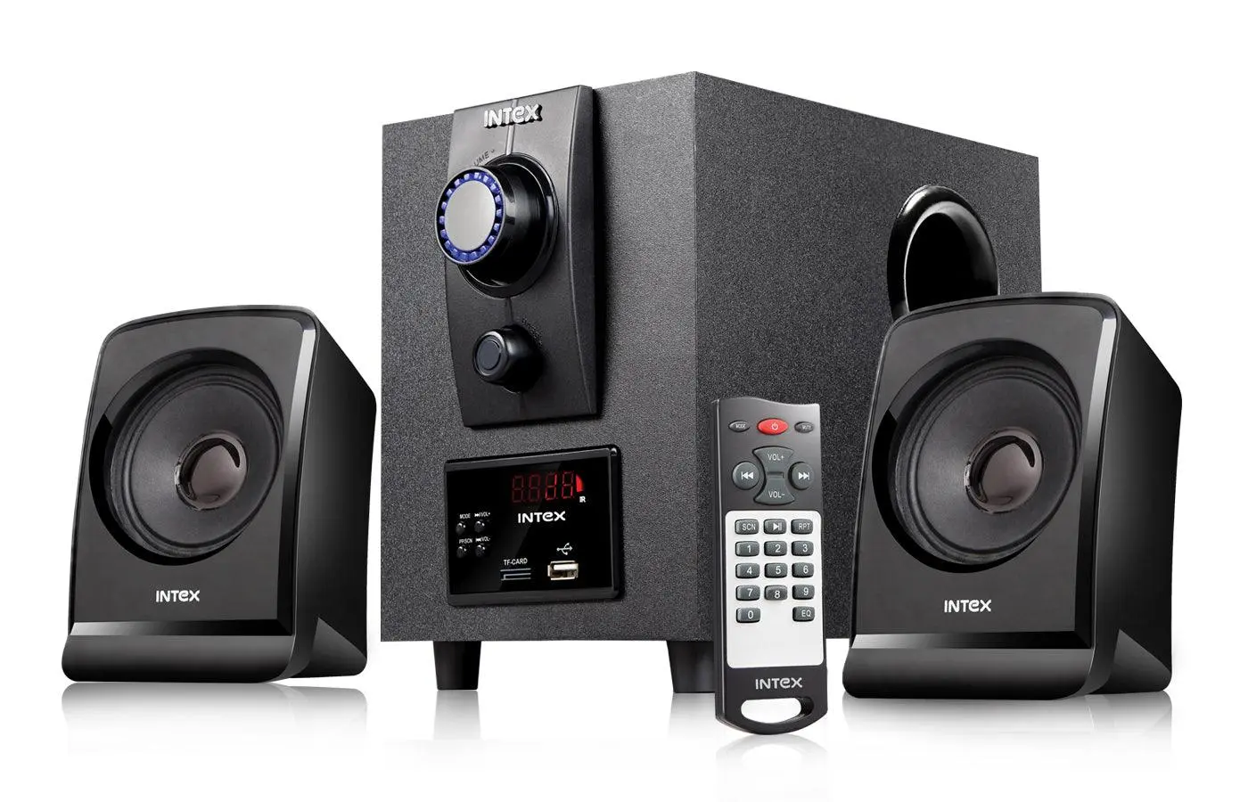 Intex Boom 1666 TUFB | 2.1 CH Multimedia Speaker - 35W