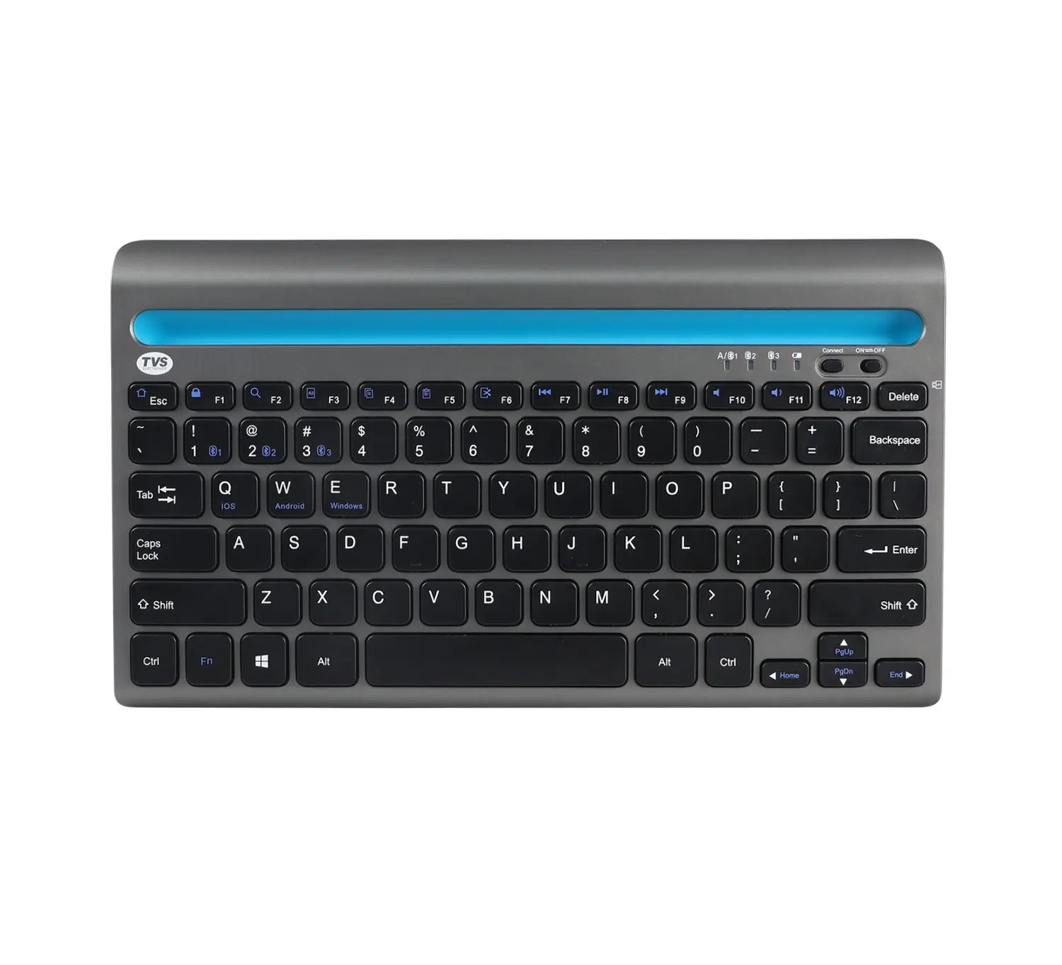 TVS Electronics Champ BK372 - Multi Device Wireless Bluetooth Keyboard