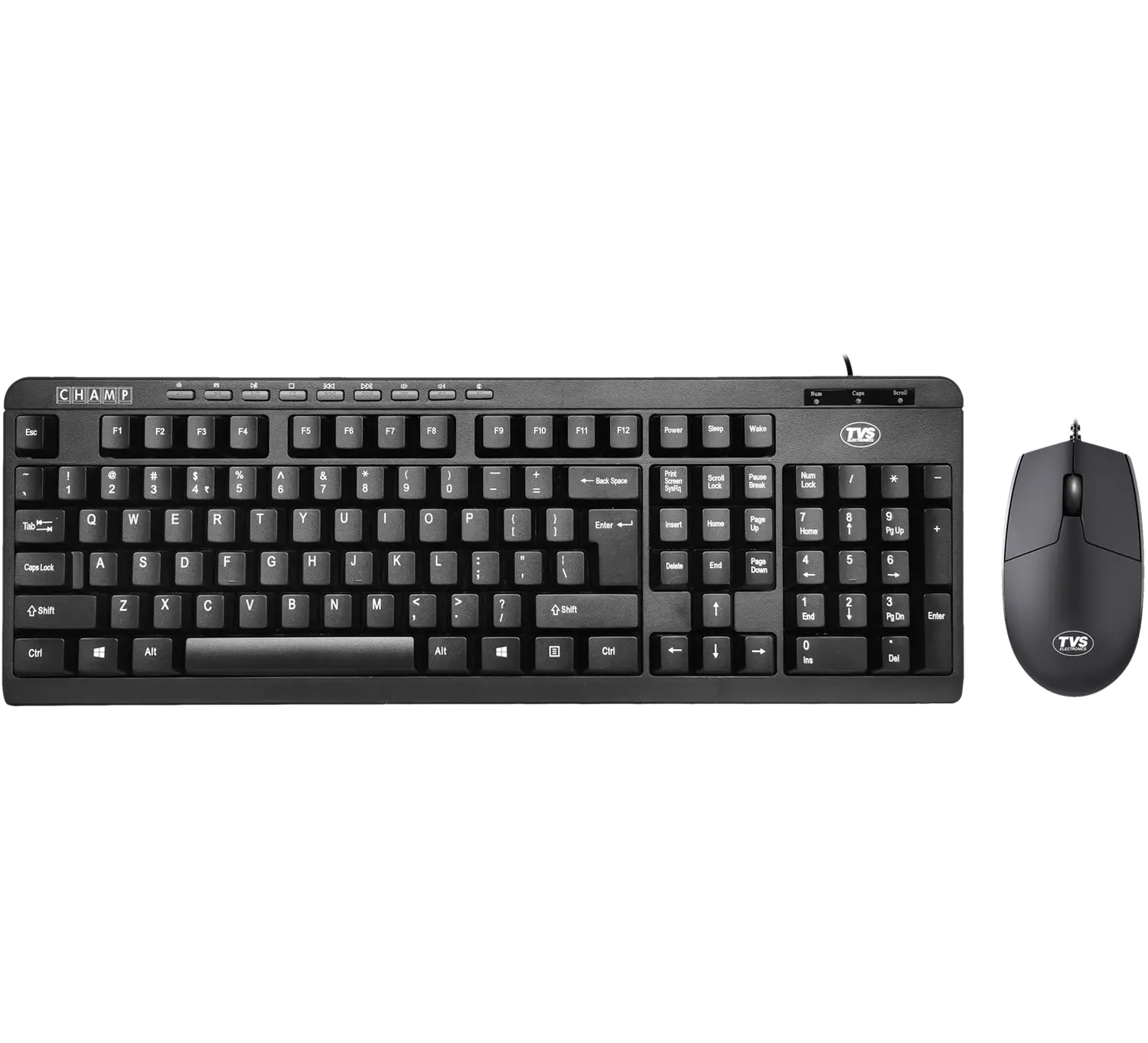 TVS Electronics Champ - Executive Multimedia Combo (Keyboard & Mouse)