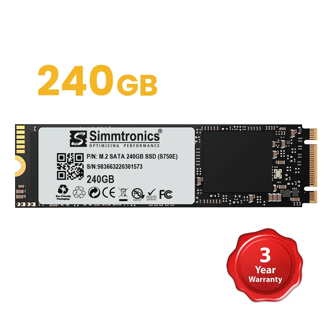 Simmtronics 240GB M.2 Sata Solid State Drive – SSD (S750E)