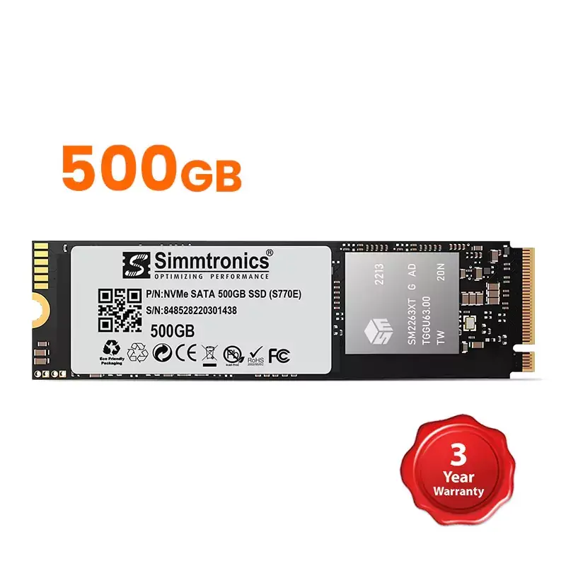 500GB NVMe SATA NAND SSD (S770E)
