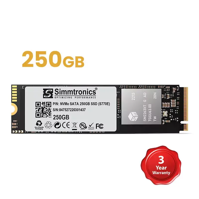 250GB NVMe NAND SSD (S770E)