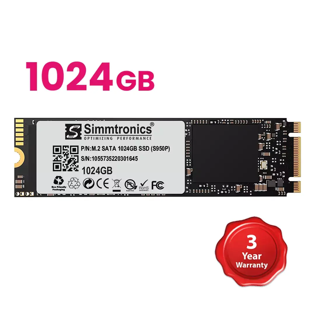Simmtronics 1024GB M.2 Sata Solid State Drive – SSD (S950P)
