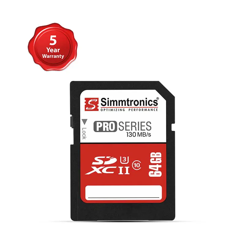Simmtronics 64GB HIGH SPEED CAMERA CARD