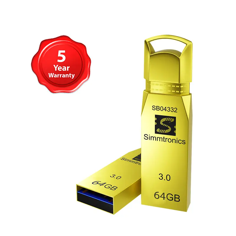 64GB ZipX USB DRIVE 3.0 METAL BODY