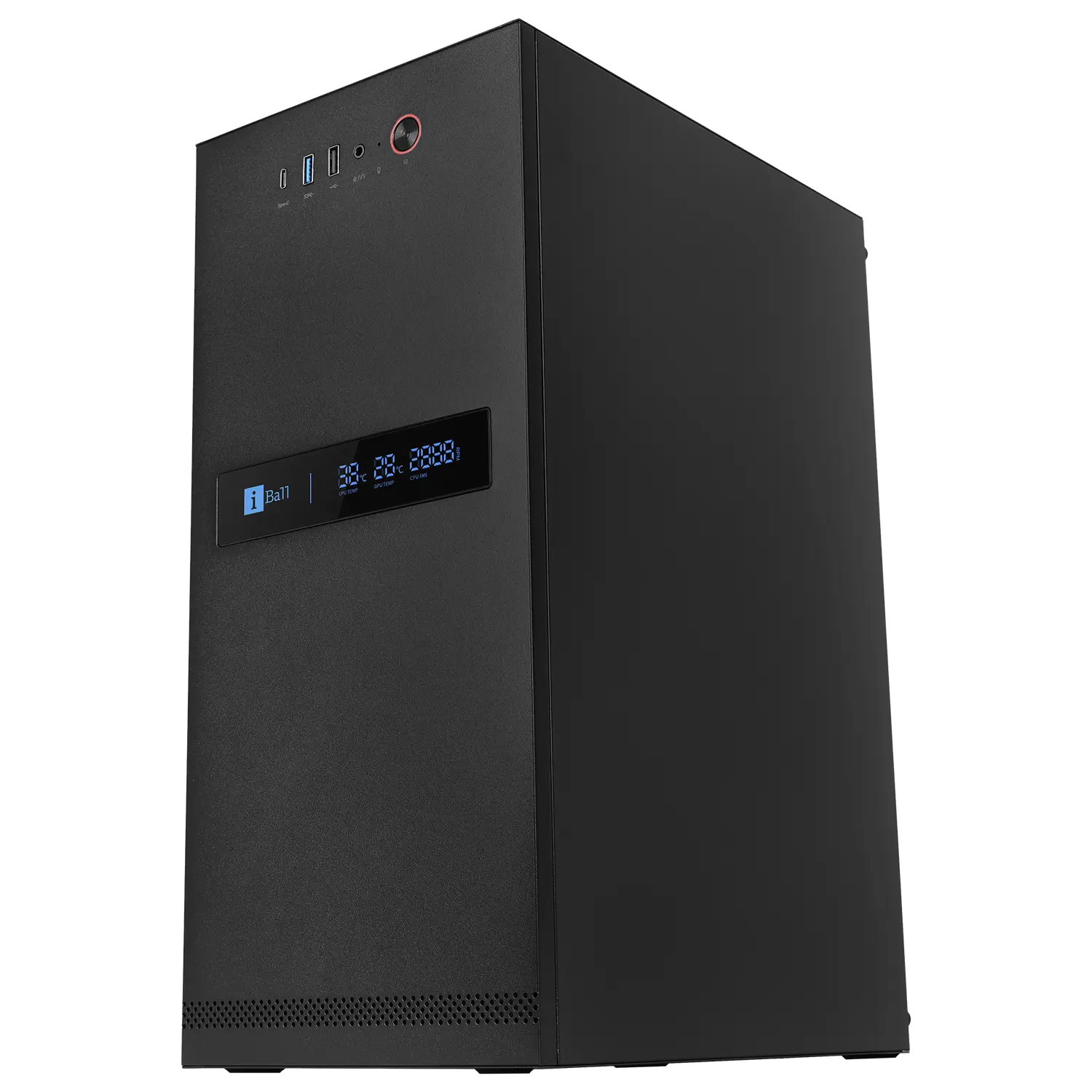 iBall AT:100CD — Mid Tower PC Cabinet (ATX) with SMPS