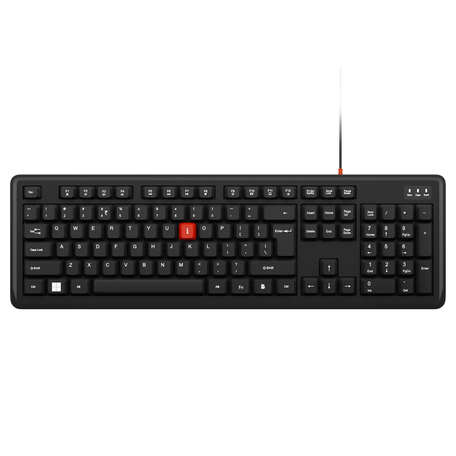 iBall Qwerty 101 (Deskey) — Multimedia Keyboard