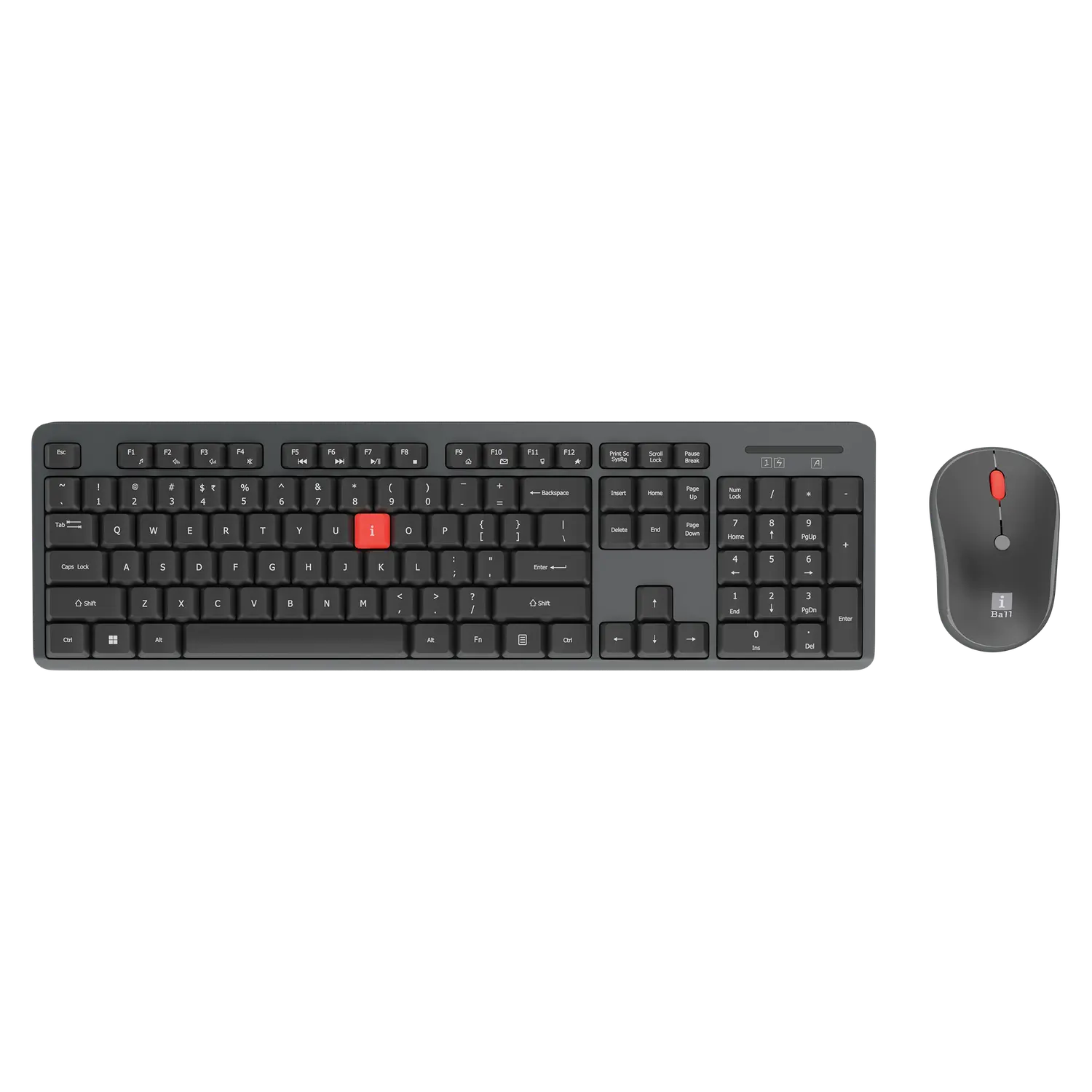 iBall ClickSet S350 (Mint i7) — Wireless Keyboard + Mouse Combo, 2.4 GHz wireless