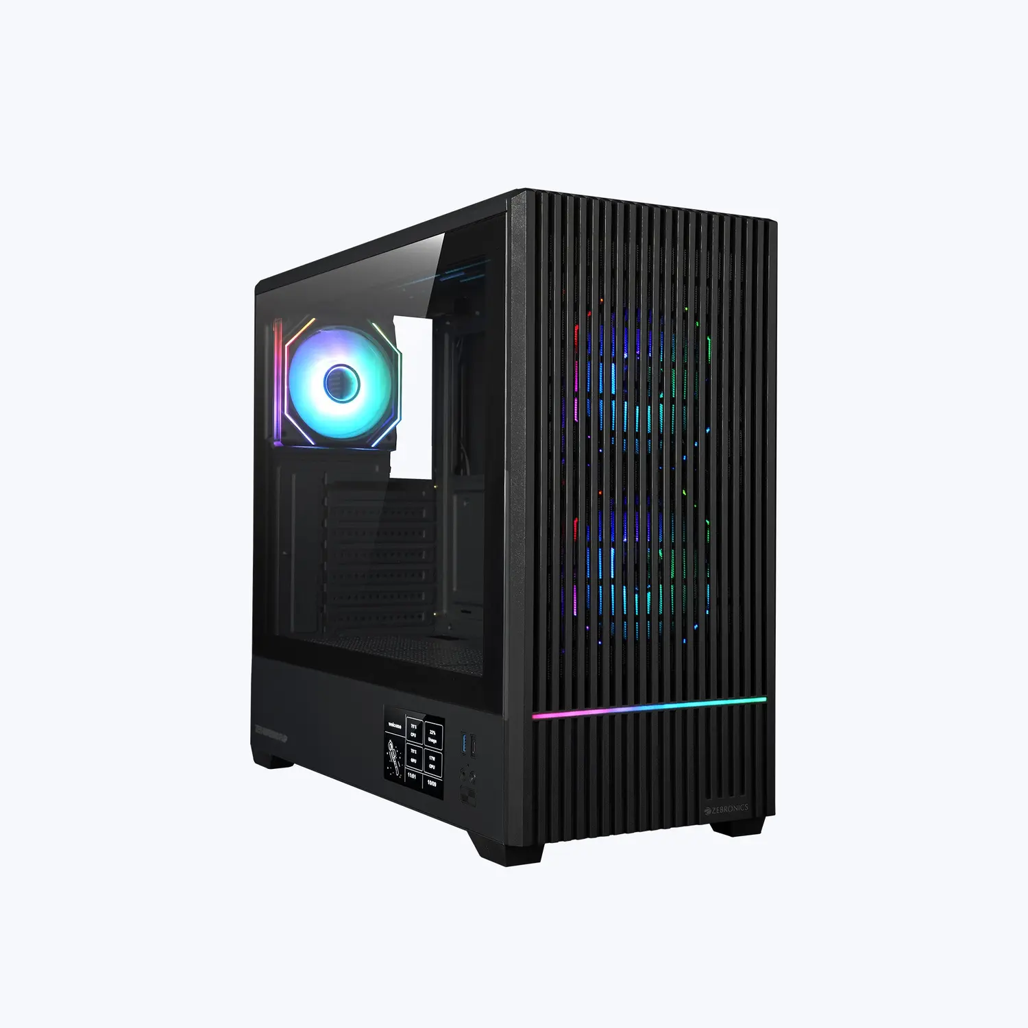 Zebronics Zeb-Inferno — Mid Tower PC Cabinet (ATX)