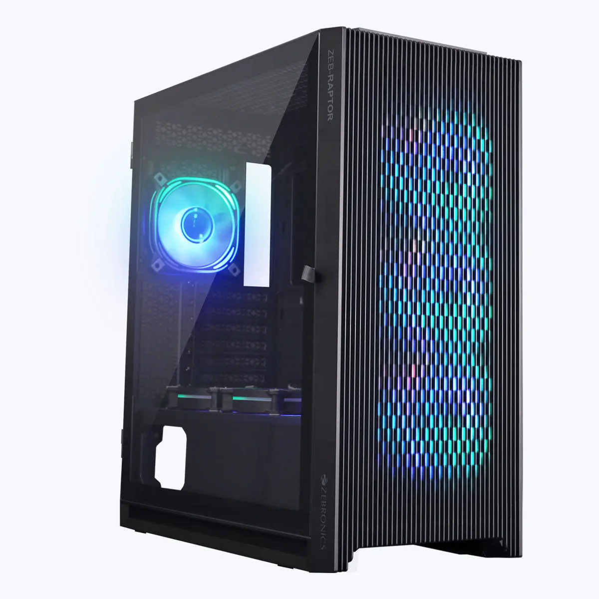 Zebronics Zeb-Raptor — Mid Tower PC Cabinet (ATX)