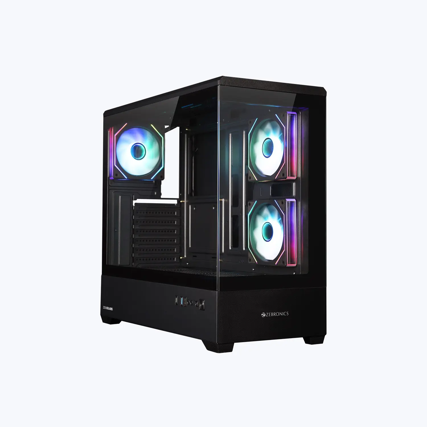 Zebronics Zeb-Solaris — Mid Tower PC Cabinet (ATX)