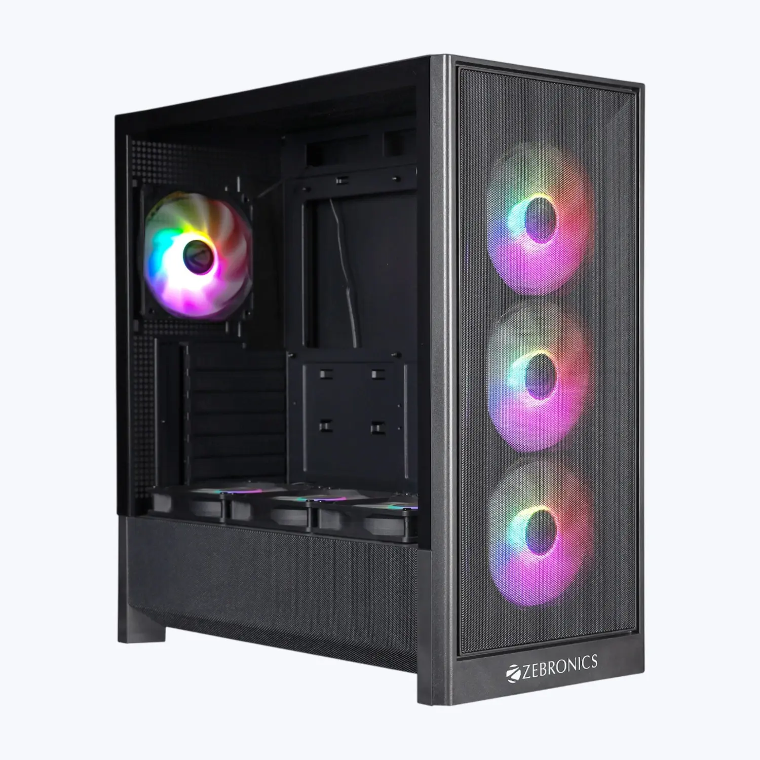 Zebronics Zeb-Valor 10 — Mid Tower PC Cabinet (ATX)