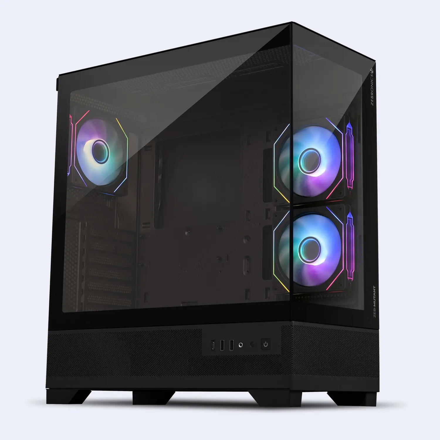 Zebronics Zeb-Mutant — Mid Tower PC Cabinet (ATX)