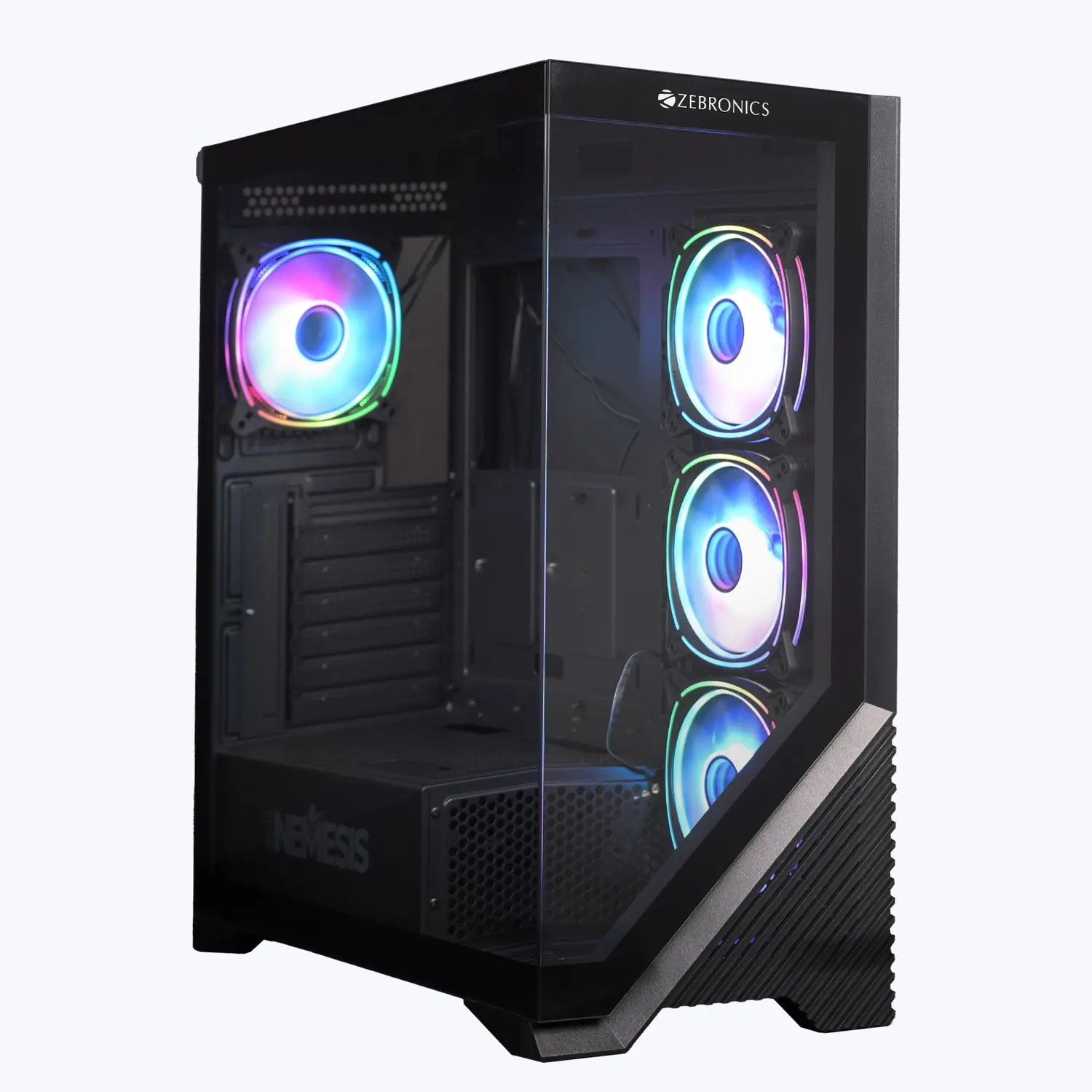 Zebronics Zeb-Nemesis — Mid Tower PC Cabinet (ATX)