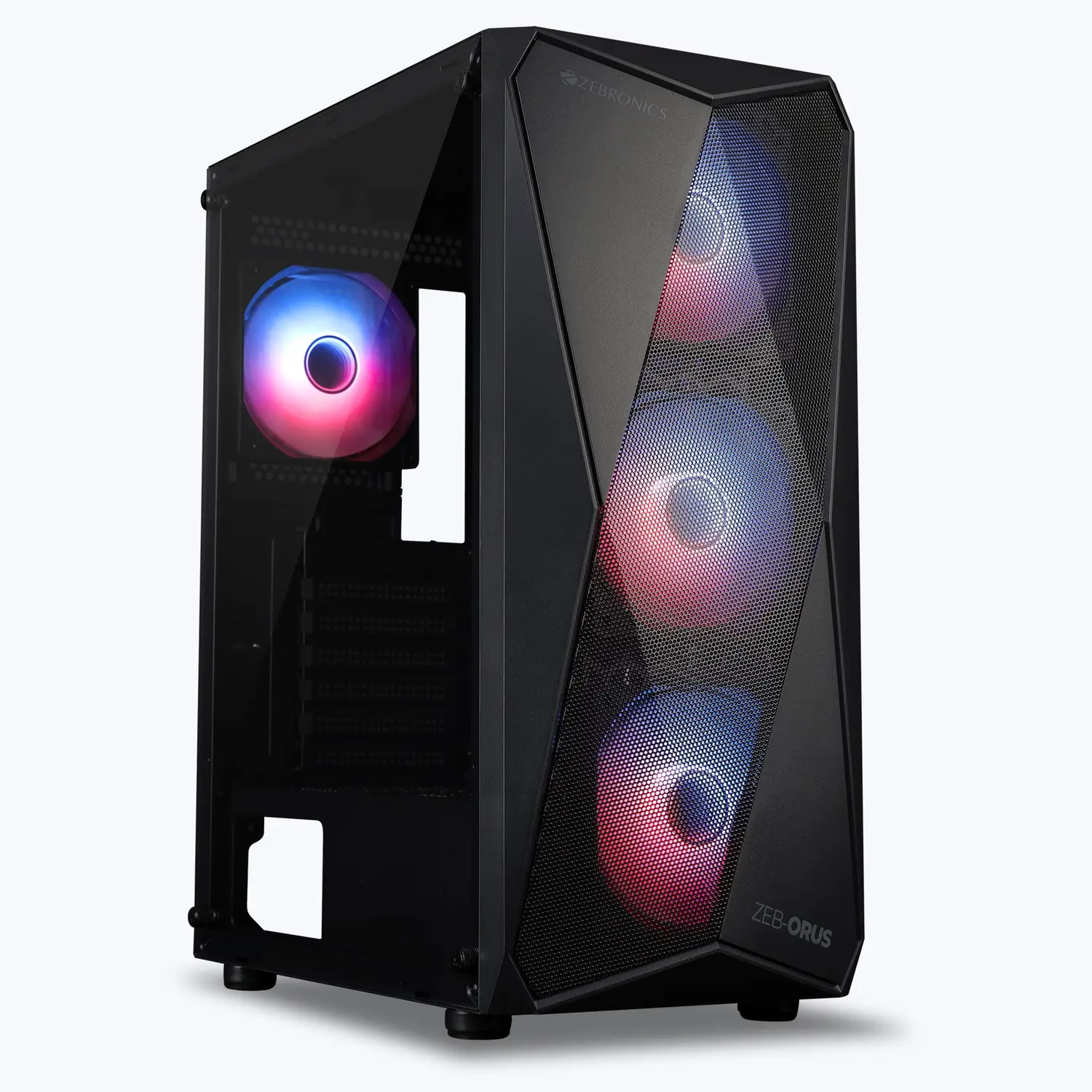 Zebronics Zeb-Orus — Mid Tower PC Cabinet (ATX)