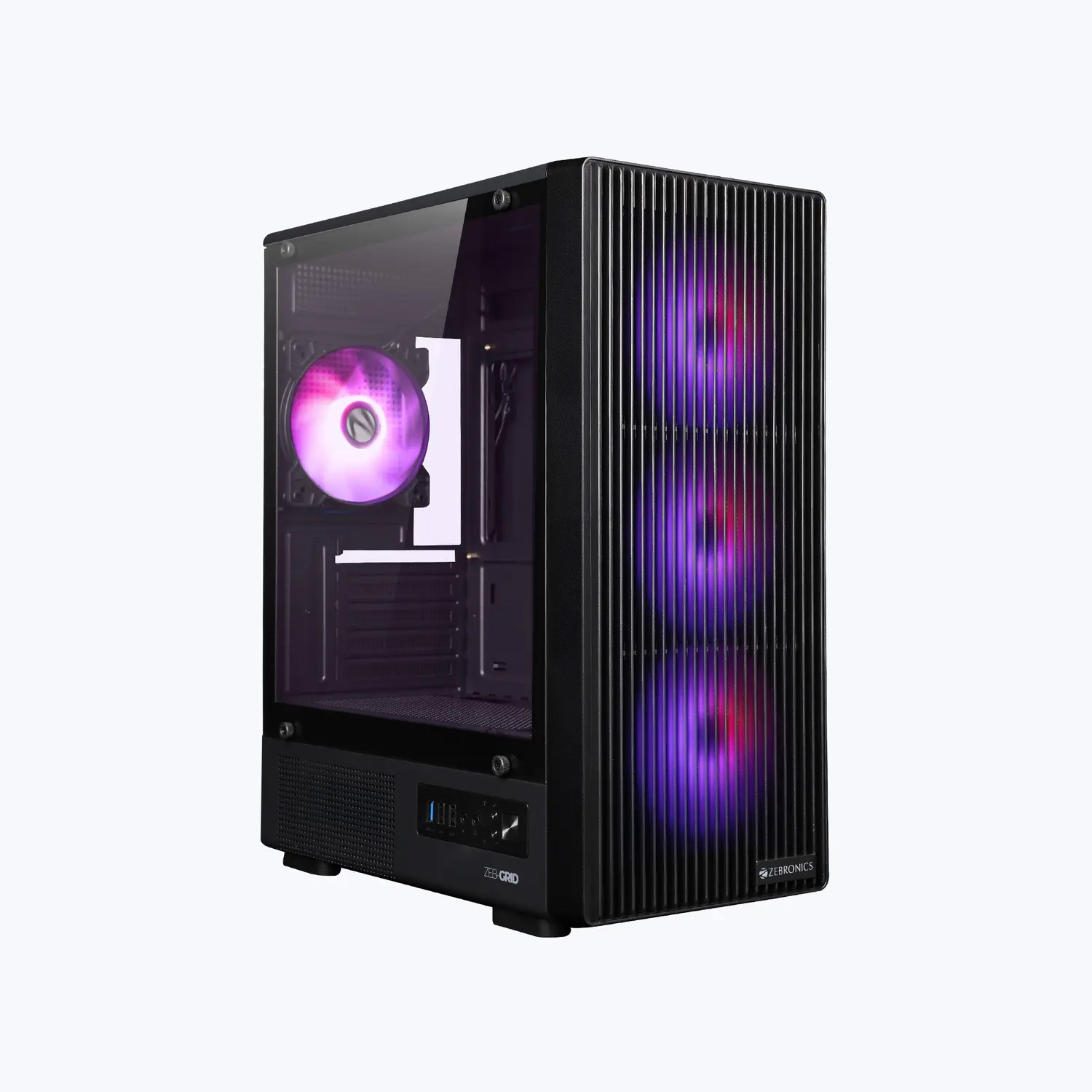 Zebronics Zeb-Grid — Mid Tower PC Cabinet (ATX)
