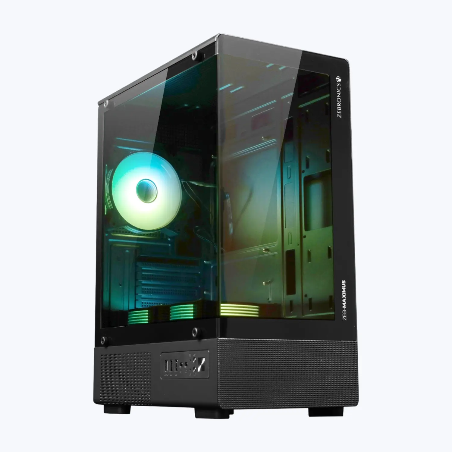 Zebronics Zeb-Maximus — Mid Tower PC Cabinet (ATX)