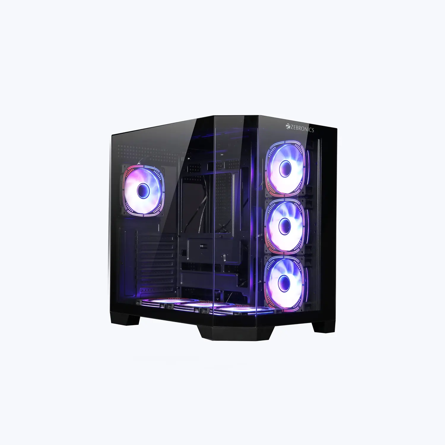 Zebronics Zeb-Mercury 10 — Mid Tower PC Cabinet (ATX)