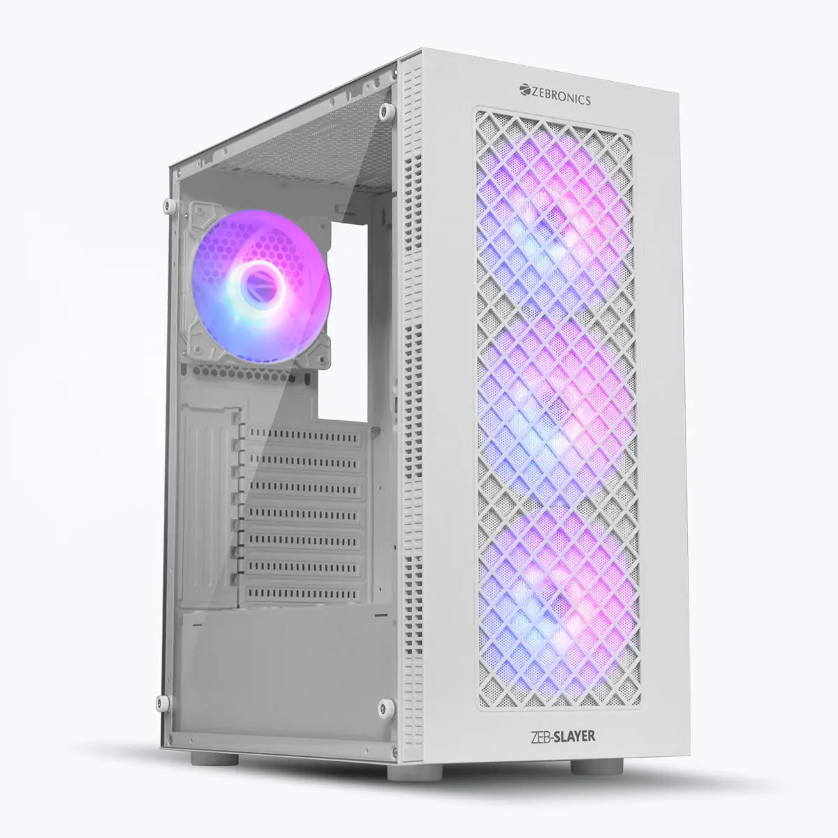Zebronics Zeb-Slayer — Mid Tower PC Cabinet (ATX)
