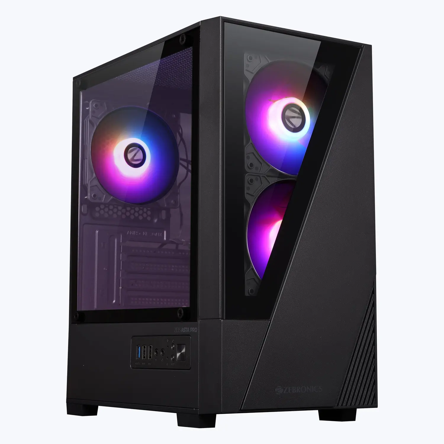 Zebronics Zeb-Asta — Mid Tower PC Cabinet (ATX)