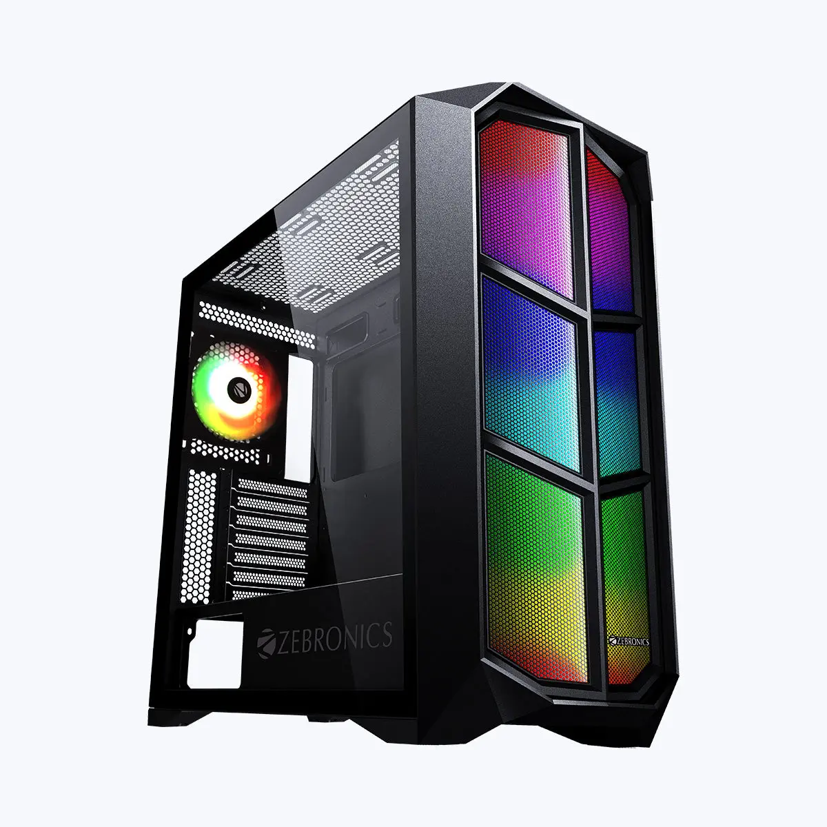 Zebronics Zeb-Ironside — Mid Tower PC Cabinet (ATX)