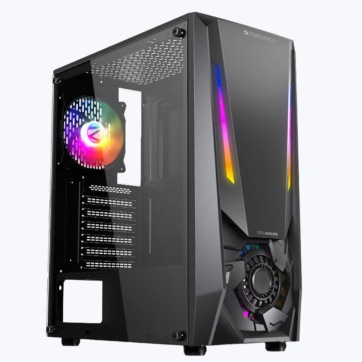 Zebronics Zeb-Agojie — Mid Tower PC Cabinet (ATX)