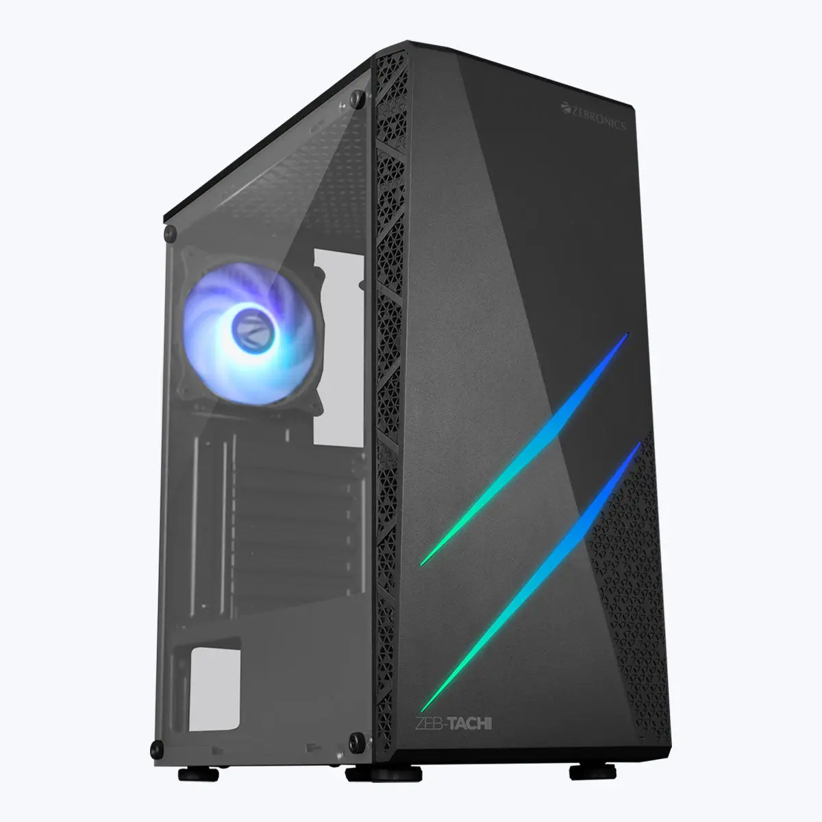 Zebronics Zeb-Tachi — Mid Tower PC Cabinet (ATX)