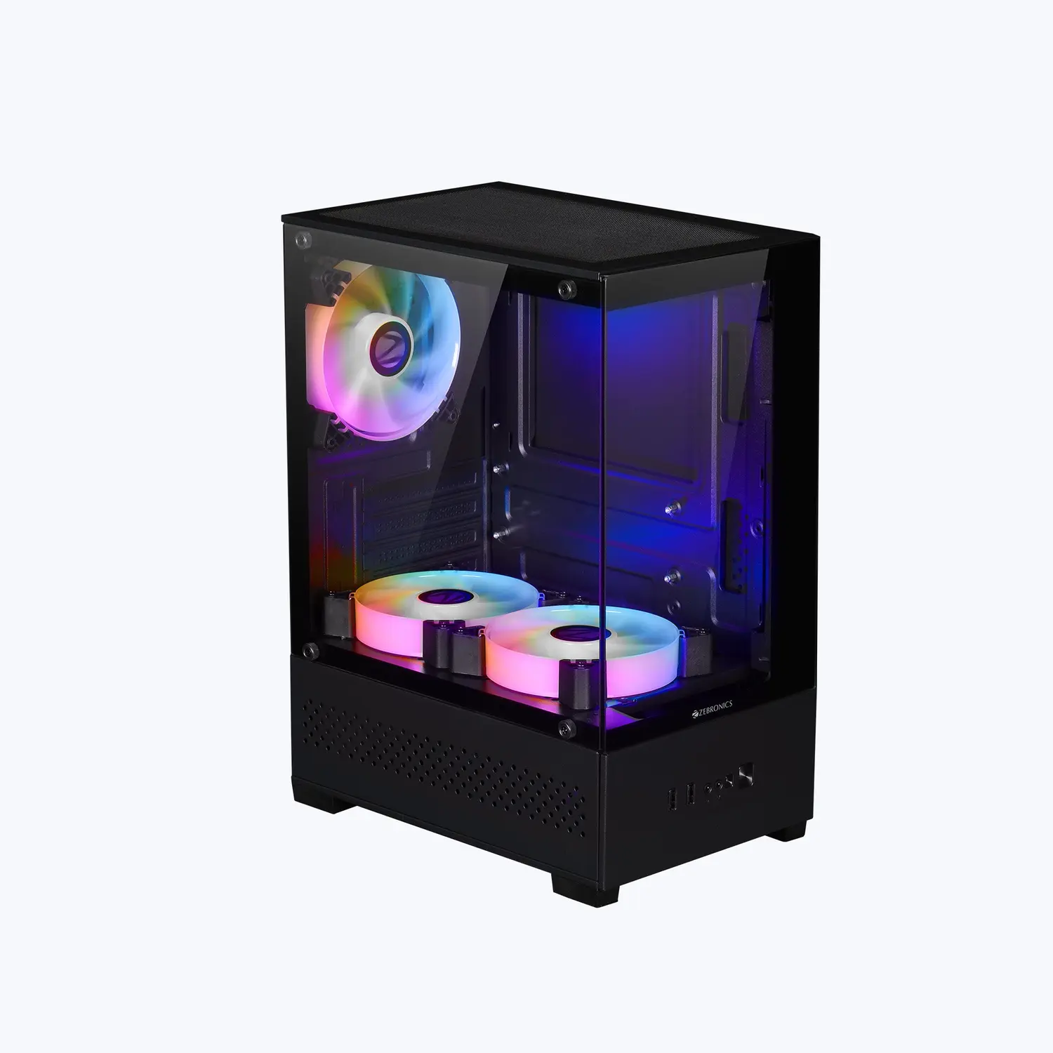 Zebronics Zeb-Argon 2 — Mini Tower PC Cabinet (Micro-ATX)