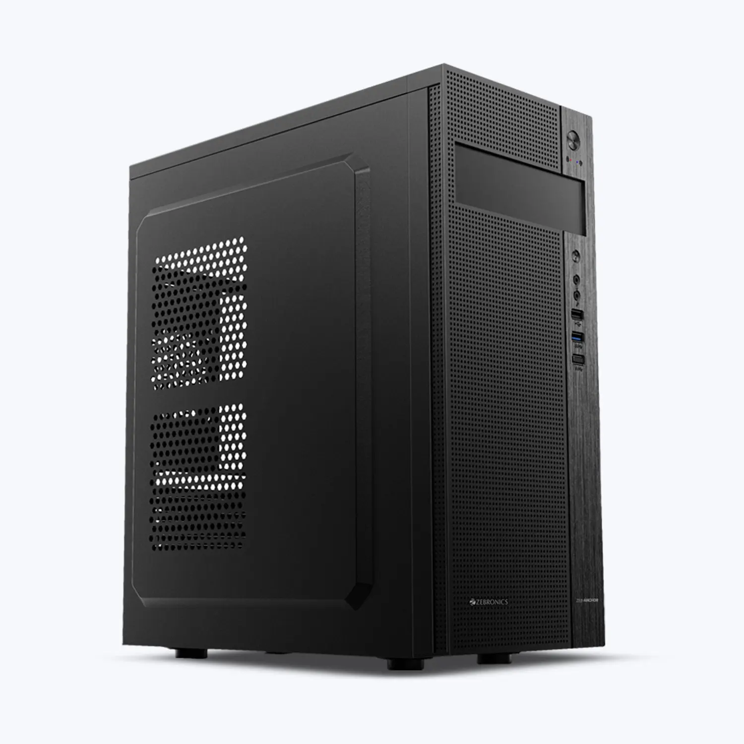 Zebronics Zeb-Anchor — Mini Tower PC Cabinet (Micro-ATX)