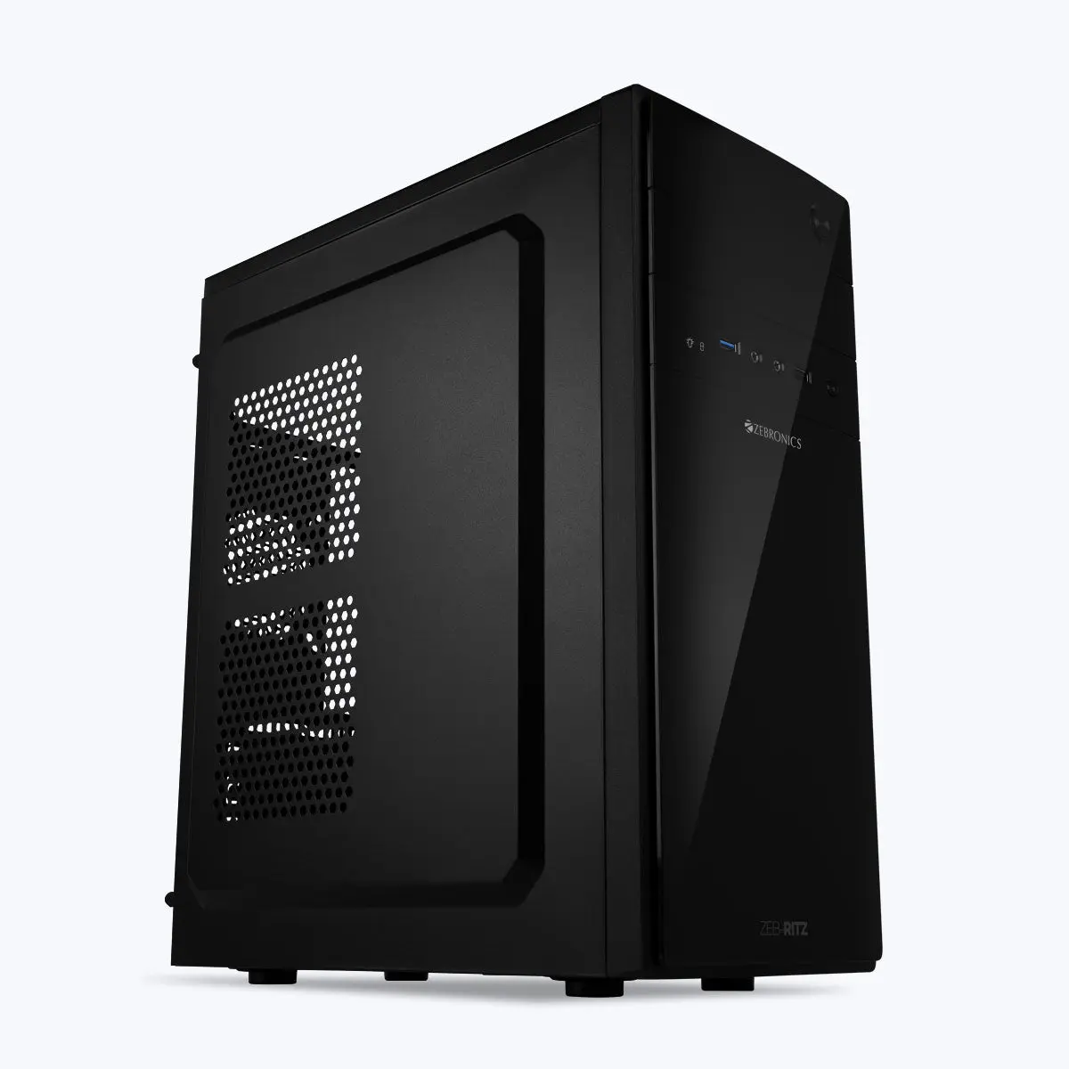 Zebronics Zeb-Ritz — Mini Tower PC Cabinet (Micro-ATX)