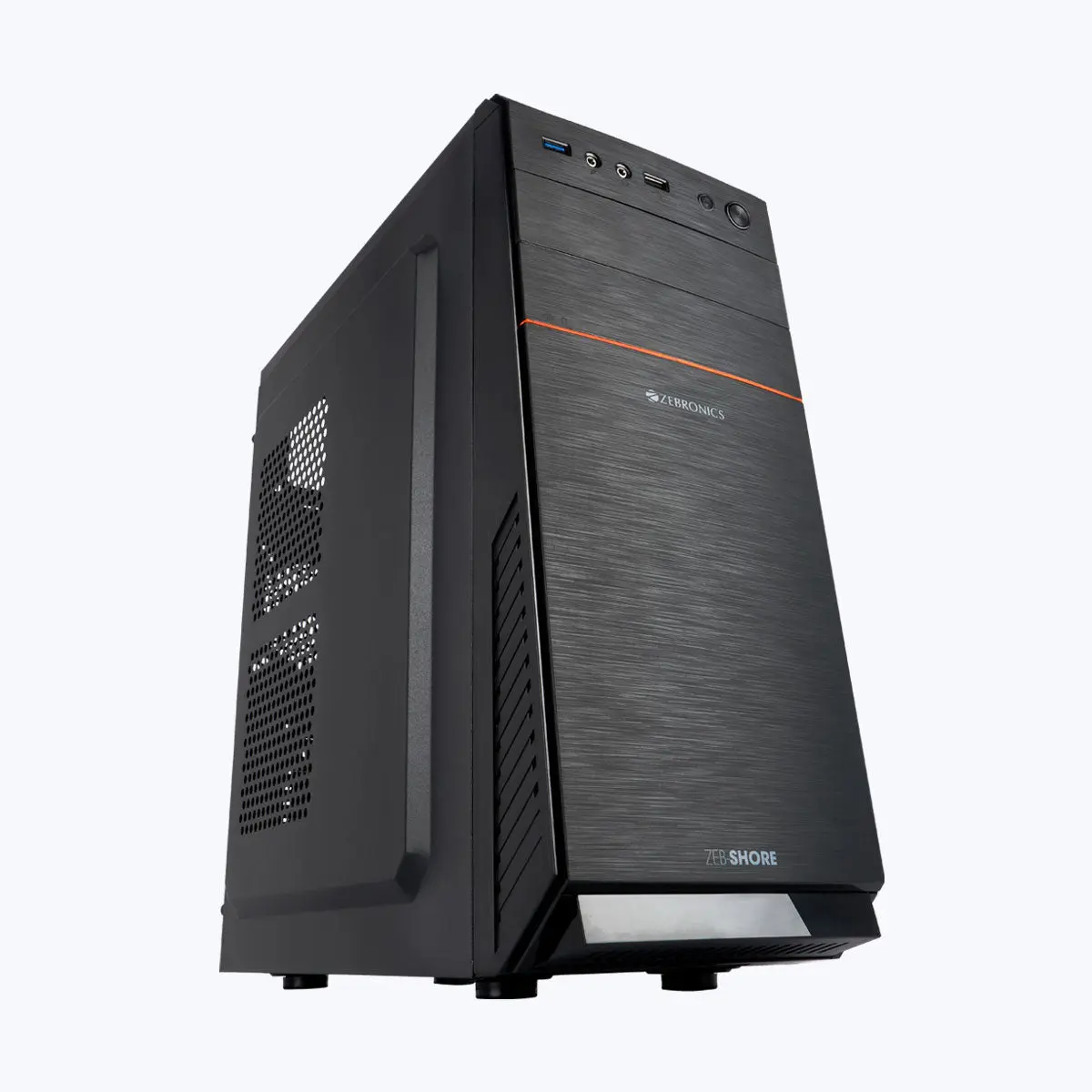 Zebronics Zeb-Shore — Mini Tower PC Cabinet (Micro-ATX)