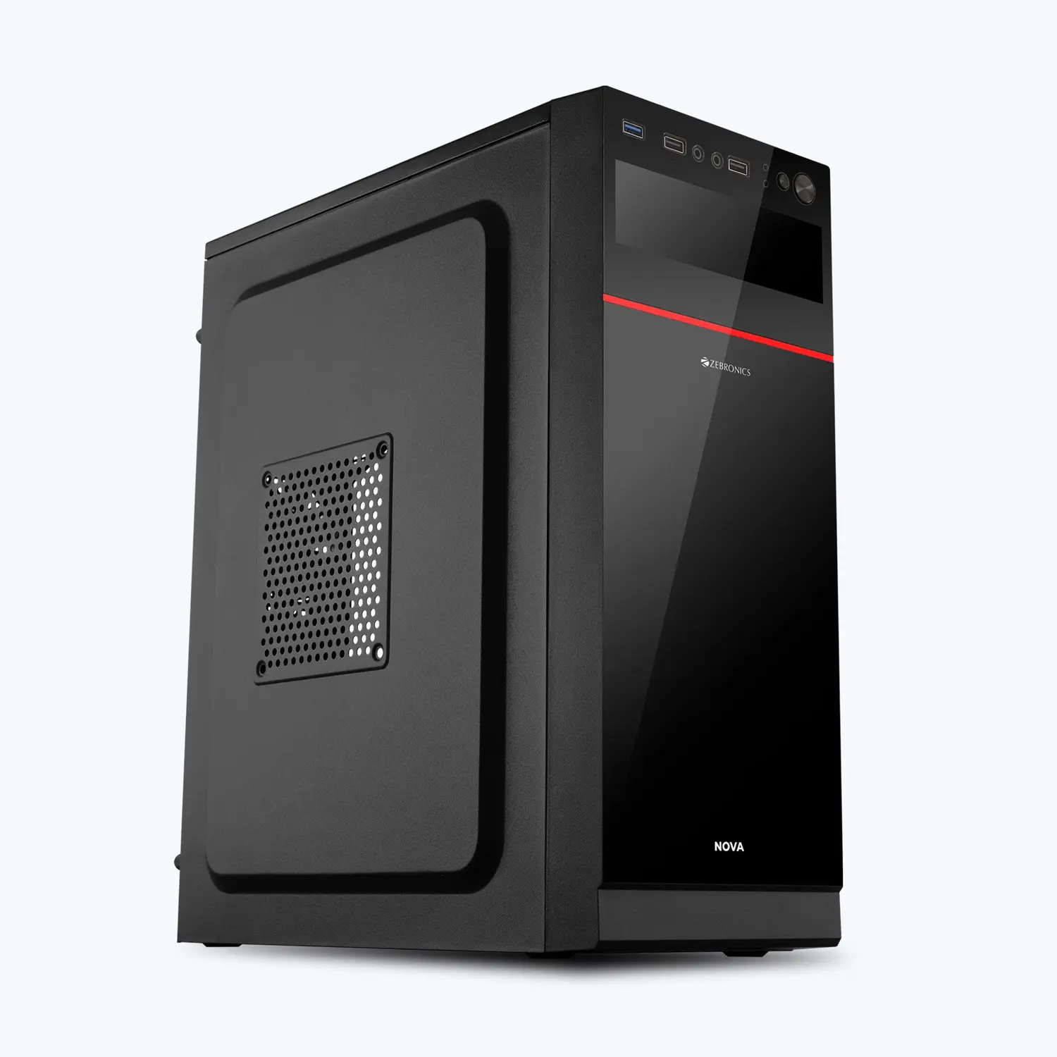 Zebronics Zeb-Nova — Mini Tower PC Cabinet (Micro-ATX)