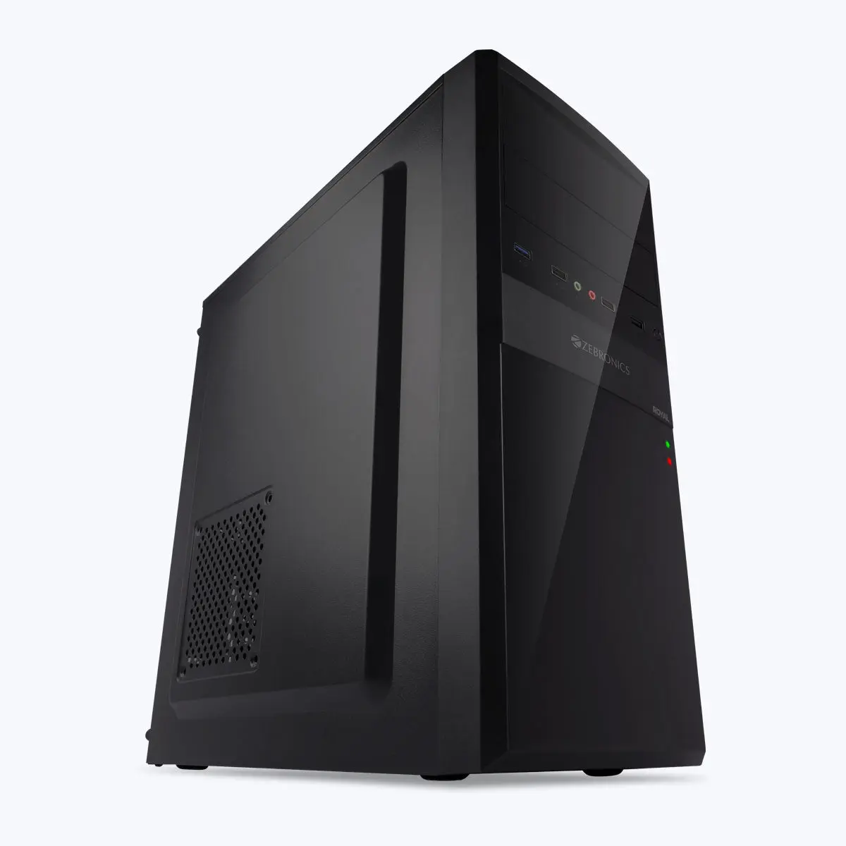 Zebronics Zeb-Royal — Mini Tower PC Cabinet (Micro-ATX)